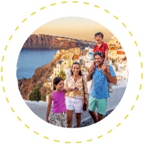 Famliy in Greece