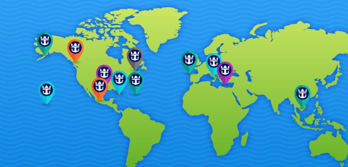 RCCL Map