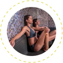 Women in a Sauna